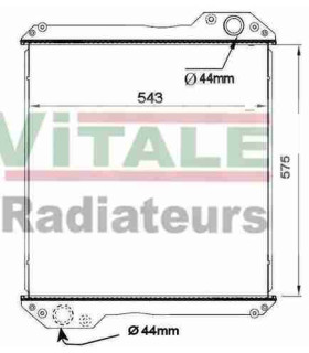 Radiatore dell'acqua JCB FASTRAC 2140-2155-2170