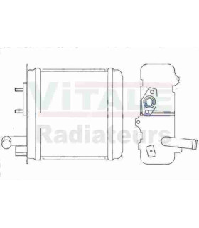RADIATORE RISCALDATORE TOYOTA
