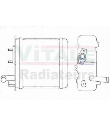 RADIATORE RISCALDATORE TOYOTA