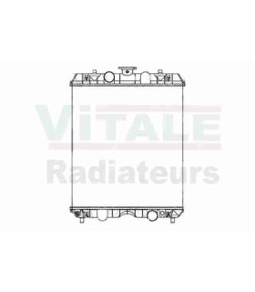  Radiateur eau pour SCANIA Série P 95-04 