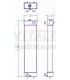Radiatore ad acqua KOMATSU PC130-7-PC130-7K-PC130-8