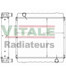 RADIATEUR EAU JCB ROBOT 150-165