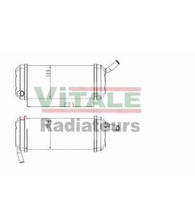 Radiateur eau pour TRACTEUR RENAULT AGRI 58.12 / 58.32 