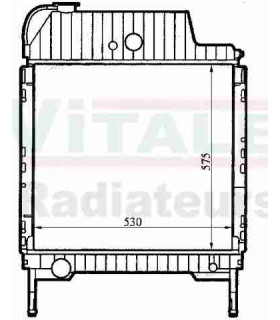  Radiateur moteur SCANIA Série P 95-04 