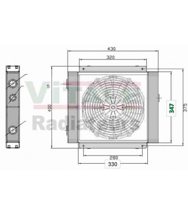 RADIATORE OLIO OLAER LD011 - PARKER