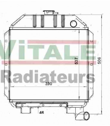 RADIATEUR EAU CASE IH 353-383-423-453-423-453