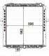  Radiateur moteur MERCEDES Actros