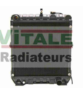 RADIATEUR EAU CASE IH 1056XL 955 1055XL 956XL 6 RAND ECHANGE STANDARD