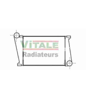 Radiatore intercooler per Volvo FS7-FS718-230-260