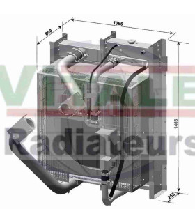  Radiateur moteur Citroën HY 