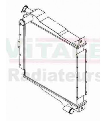  Radiateur moteur SCANIA Série P 95-04 