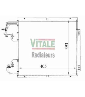 Radiateur moteur pour PEUGEOT 204