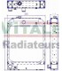 Radiatore dell'acqua JCB 416 HT