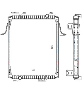 RADIATEUR EAU RENAULT RVI 