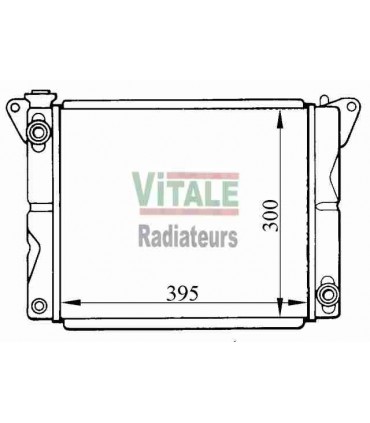  Radiateur moteur RENAULT R12 ESS