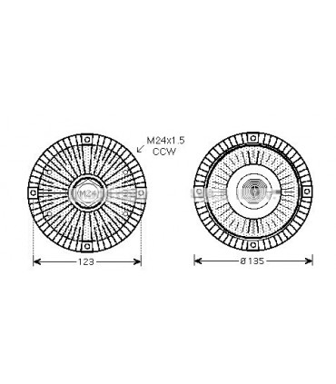 VISCO-COUPLEUR Volkswagen-AUDI