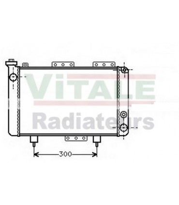 Radiateur moteur RENAULT Rodeo 4 / 6