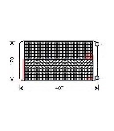 Radiateur moteur DAF CF85