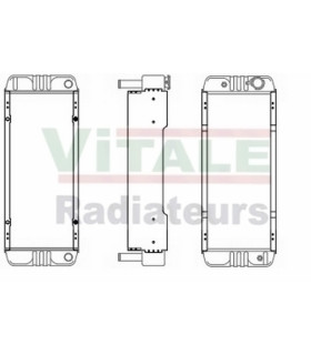 RADIATEUR EAU BOBCAT 753