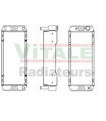RADIATEUR EAU BOBCAT 753