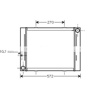 RADIATEUR EAU JCB 8060