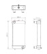  Radiateur eau pour SCANIA Série P 95-04 