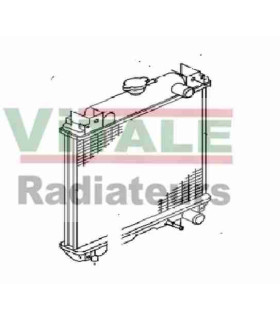  Radiateur eau pour SCANIA Série P 95-04 