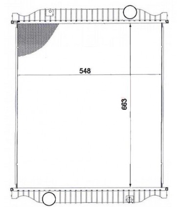 RADIATEUR EAU RENAULT MIDLUM 180-210-220
