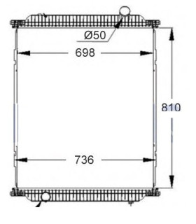 RADIATEUR EAU RENAULT RVI 260-300