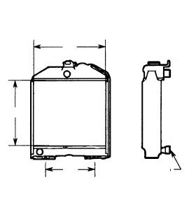RADIATEUR EAU RENAULT 88