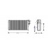  Radiateur  eau pour MERCEDES Atego