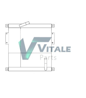  Radiateur eau pour SCANIA Série P 95-04 