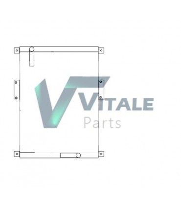  Radiateur eau pour SCANIA Série P 95-04 