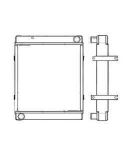  Radiateur eau pour SCANIA Série P 95-04 