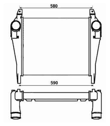  Radiateur moteur IVECO Daily 99-03 