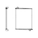  Radiateur eau pour SCANIA Série P 95-04 