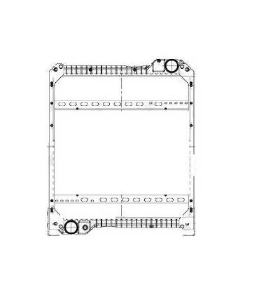 RADIATORE ACQUA MASSEY FERGUSON 8210-8220-8250 3780220M4 3780221M5 3780221M3 3780221M2