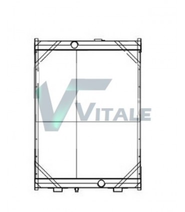 RADIATORE DELL'ACQUA FIAT ALLIS
