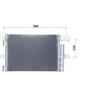 RADIATEUR CONDENSEUR CLIMATISATION IVECO EUROCARGO 504080822