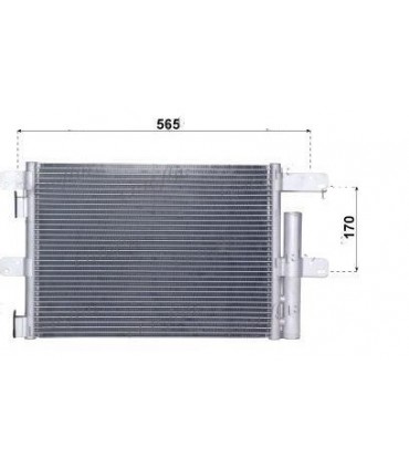  Radiateur eau pour SCANIA Série P 95-04 