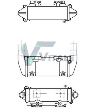  Radiateur moteur SCANIA Série P 95-04 