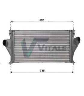 Radiatore intercooler per Peugeot 406, codice 0384F7.
