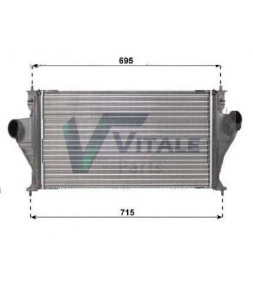Radiatore intercooler per Peugeot 406, codice 0384F7.