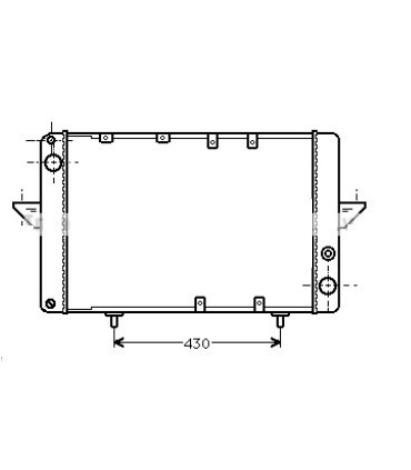 RADIATOR  RENAULT MASTER  5000393544 5000387039