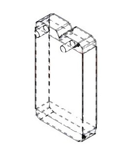  Radiateur eau pour SCANIA Série P 95-04 