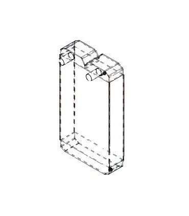 RADIATEUR EAU MERLO PANORAMIC  P32.6