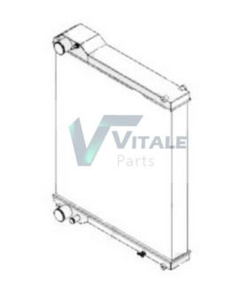 RADIATOR  CATERPILLAR 428-432-438C