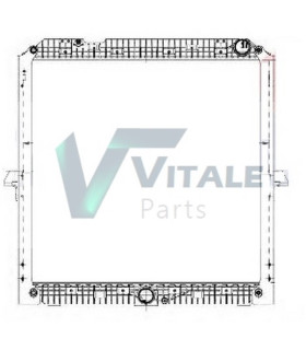 RADIATEUR EAU MERCEDES ACTROS MP4 EURO6