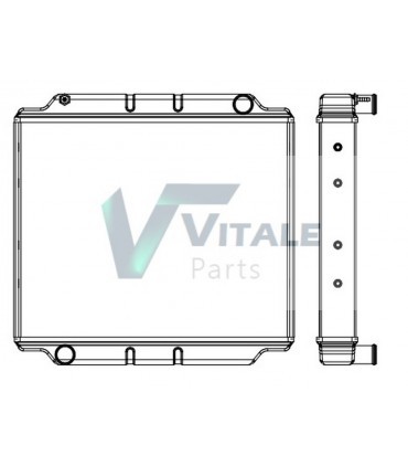 RADIATEUR EAU  JCB  30/905300