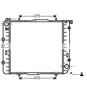 RADIATEUR EAU MERCEDES 2108859